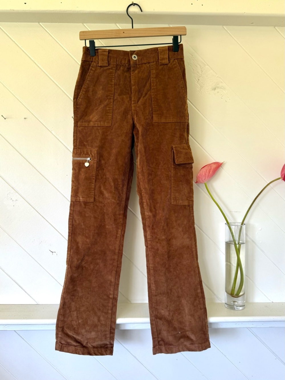 Forever 21 brown cord pants